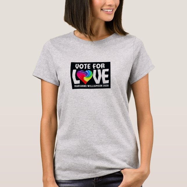 Camiseta Vote pelo Amor (Frente)