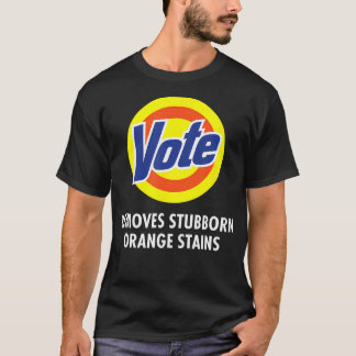 Camiseta Vote Remove Stubborn Orange Stain Funny