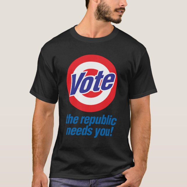 Camiseta Vote Republic T-Shirt (Frente)