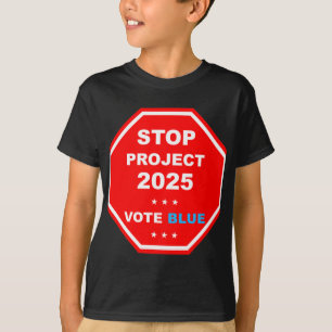 Camiseta Vote Save Democracy Stop Project 2025