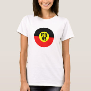 Camiseta Vote Sim Para A Voz No Parlamento