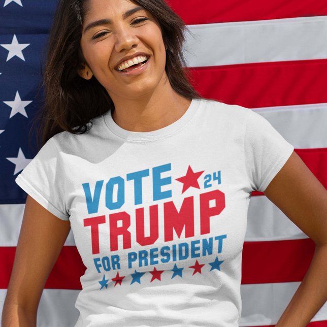 Camiseta Vote Trump 2024 (Criador carregado)