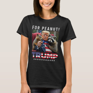 Camiseta Vote Trump Para Peanut O Esquilo 3