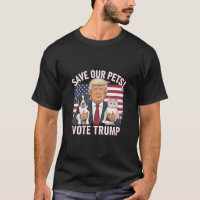 Vote Trump Salve Nossos Animais de Estimação Gatos