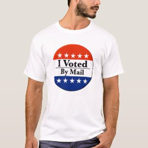 Camiseta Votei Por Correio