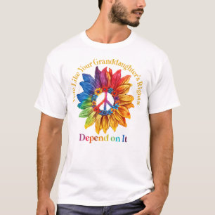 Camiseta Votem como os direitos de sua neta dependem disso