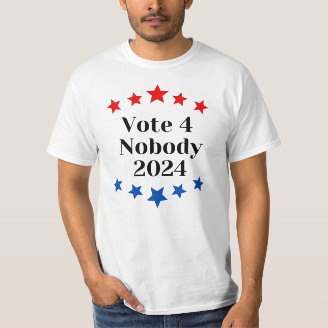 Camiseta Votem em ninguém, 2024 (Frente)
