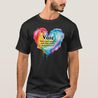Camiseta Votem suas questões de voz