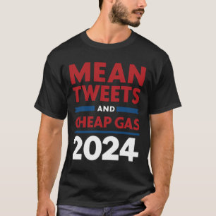 Camiseta Votem Tweets Maus E Gasolina Barata Pro Trump Repu