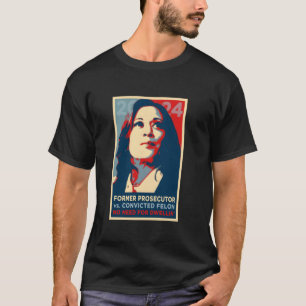 Camiseta Voto ANTIGO PROCURADOR vs CONVICTADO FELON Kamala