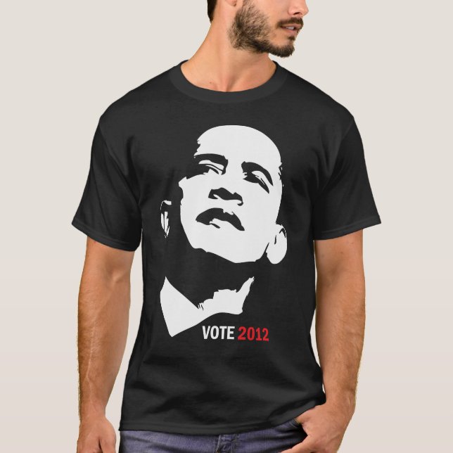 Camiseta Voto Barack Obama 2012 (Frente)