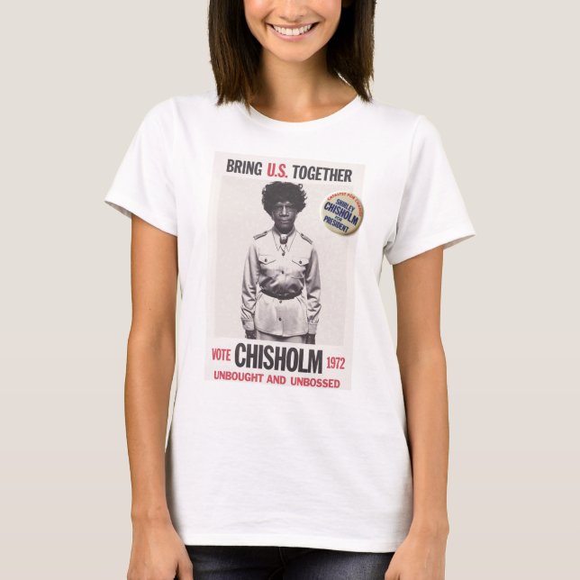 Camiseta Voto Chisholm 1972 (Frente)
