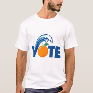 Camiseta Voto com Onda Azul - Eleição Intermediári