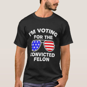 Camiseta Voto Contra o Felon Condenado