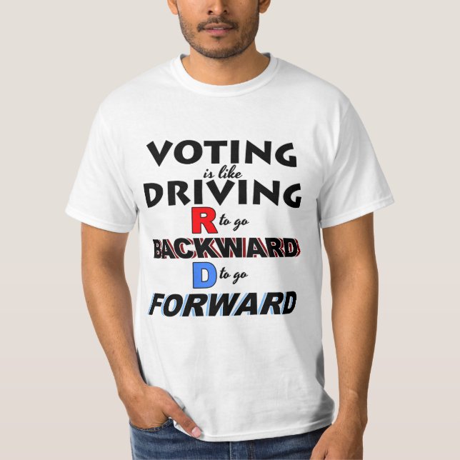 Camiseta Voto D para avançar (Frente)