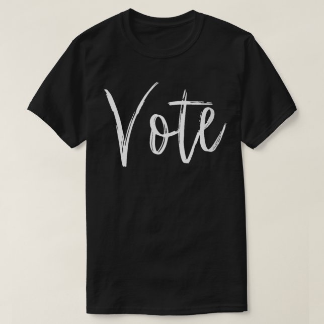 Camiseta Voto das Mulheres Deixe sua voz ser ouvida e VOTE  (Frente do Design)