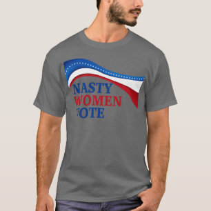 Camiseta Voto das mulheres desagradáveis