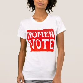 Camiseta Voto das mulheres - vermelho Raging