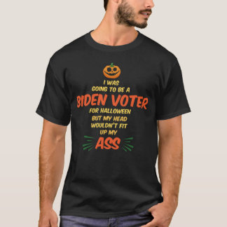 Camiseta Voto do Biden contra o democrata e votante do trun