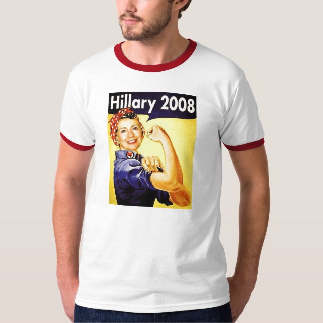 Camiseta voto do roise de hillary (Frente)