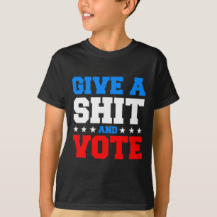 Camiseta Voto Eleitoral Engraçado - Dar E Votar