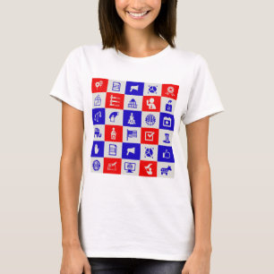 Camiseta voto eleitoral nos EUA