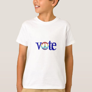 Camiseta "Voto" Gráficos de Karate Kat