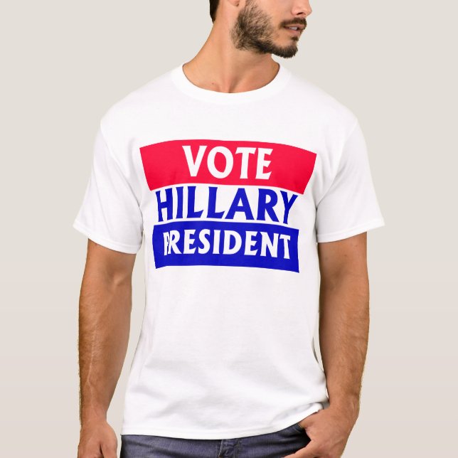 Camiseta Voto Hillary (Frente)