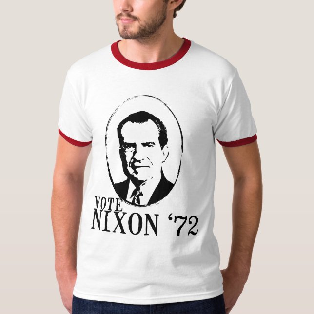 Camiseta Voto Nixon '72 (Frente)
