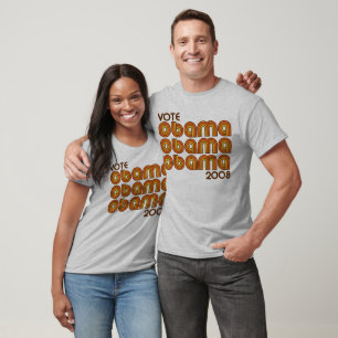 Camiseta Voto OBAMA 2008 retro - t-shirt