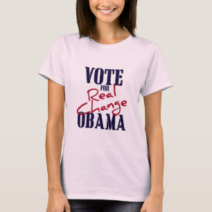 Camiseta Voto para a mudança real