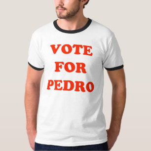 Camiseta Voto para o t-shirt da campainha dos homens de