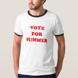 Camiseta Voto para o verão