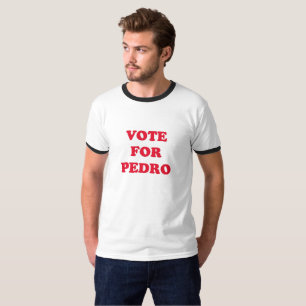 Camiseta Voto para Pedro