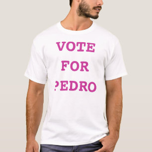 Camiseta voto para Pedro