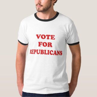 Camiseta Voto para republicanos