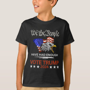 Camiseta Voto Pró-Republicano Trump 2024 Que As Pessoas Têm