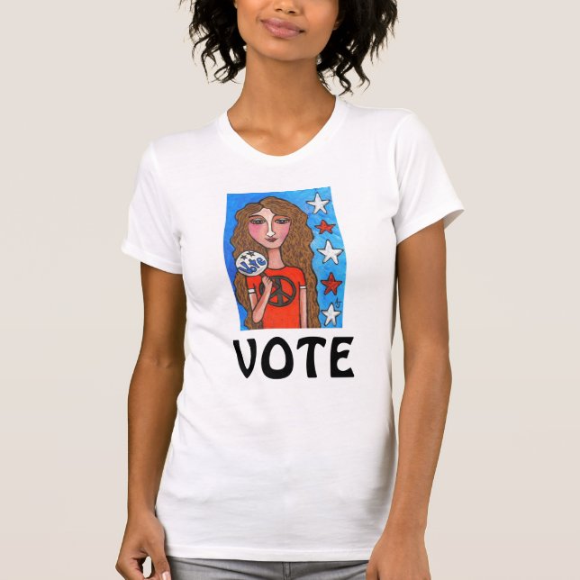 Camiseta VOTO - t-shirt americano (Frente)