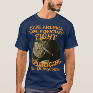 CAMISETA VOTO ZL X1 KP PARTIDO DEMOCRATA CUSTO DE ELEIÇÃO T