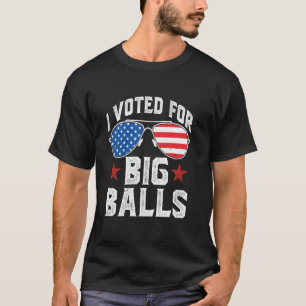 Camiseta Votou no Big Balls DOGE D.O.G.E. meme engraçado