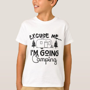 Camiseta Vou acampar