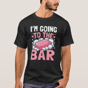 Camiseta Vou ao Bar - Fazer de sabão