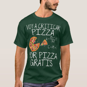 Camiseta Vou Criticar Pizza Para Pizza Grátis