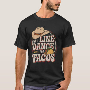 Camiseta Vou Dançar em Linha por Tacos Dança em Linha