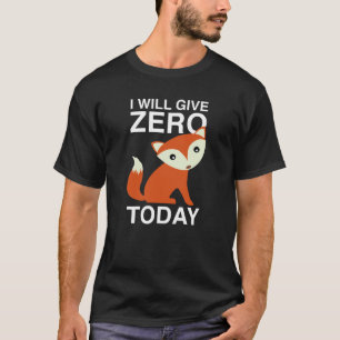 Camiseta Vou Dar Raposa Zero Hoje