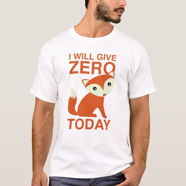 Camiseta Vou Dar Raposa Zero Hoje (Frente)