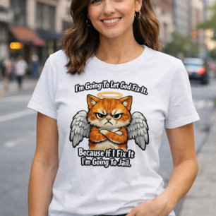 Camiseta Vou Deixar Deus Consertar