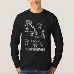 Camiseta Vou Deplorar Os Meus Deplores Aos Pelos Meus Inimi