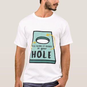 Camiseta Vou Deslizá-Lo bem no seu buraco