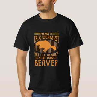 Camiseta Vou Encher De Bom Prazer O Seu Beaver.